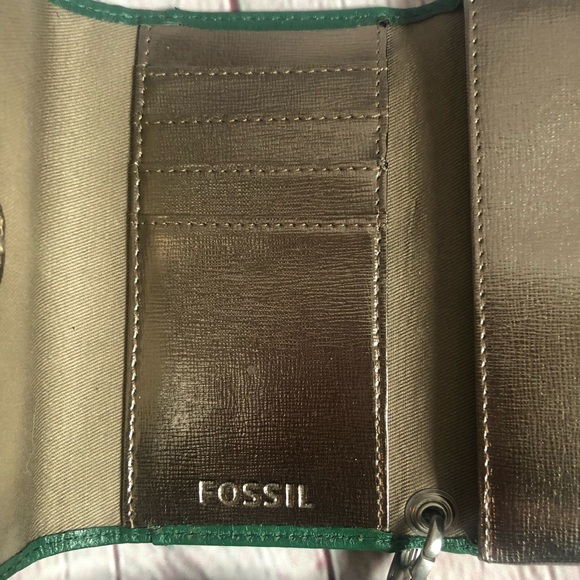 FOSSIL Maddox Wristlet Wallet Mini Clutch Phone - Picture 4 of 5
